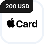Apple Card US 200 USD фото