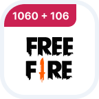 Free Fire 1060 + 106 Diamonds фото