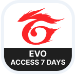 Free Fire EVO Access 7 days Diamonds фото