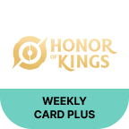 Honor of Kings Tokens & Packages Global Weekly Card Plus фото