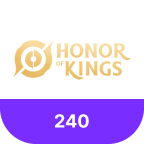 Honor of Kings Tokens & Packages Global 240 Tokens фото